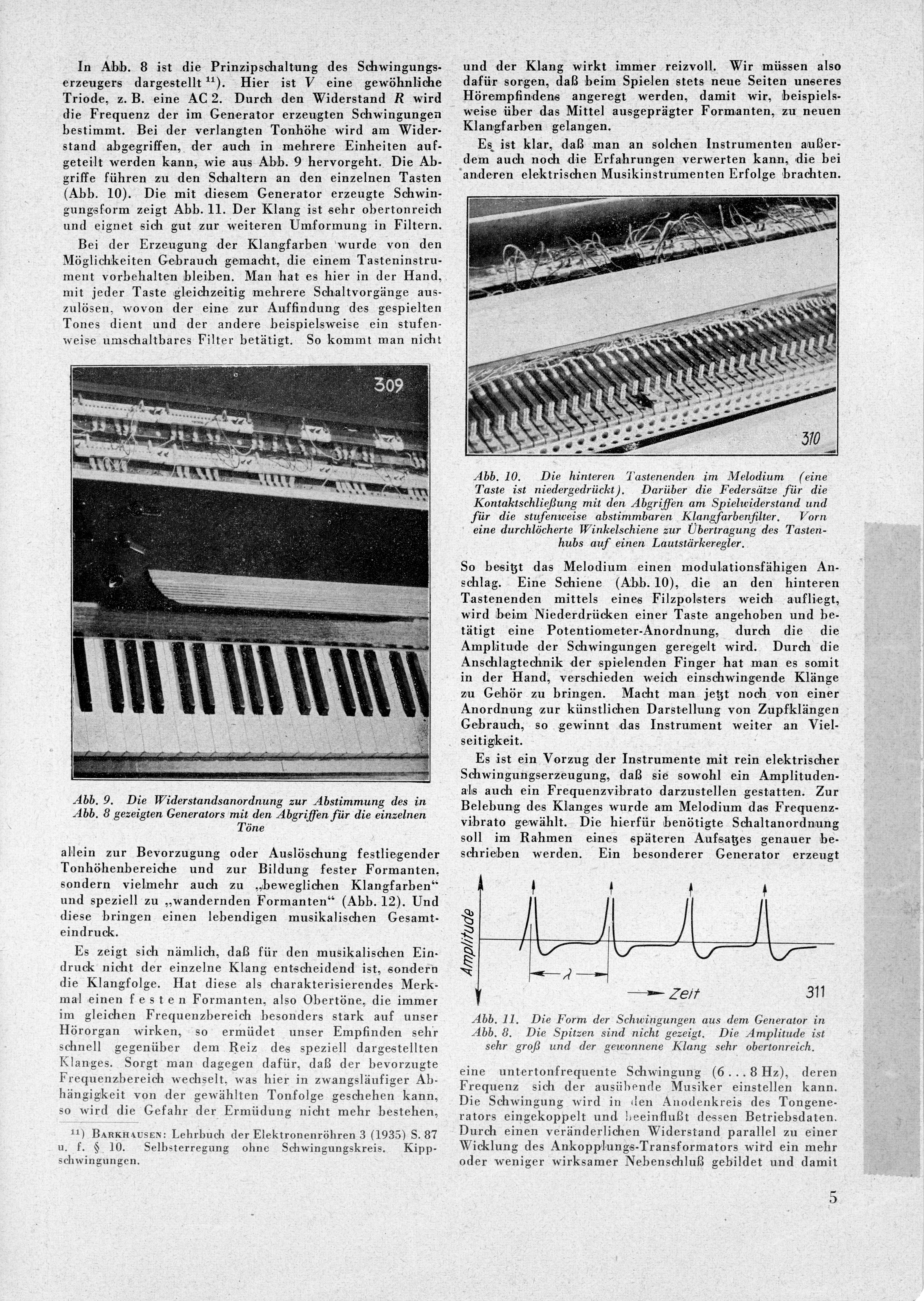 Harald Bode: »Bekannte und neue Klänge durch elektrische Musikinstrumente«