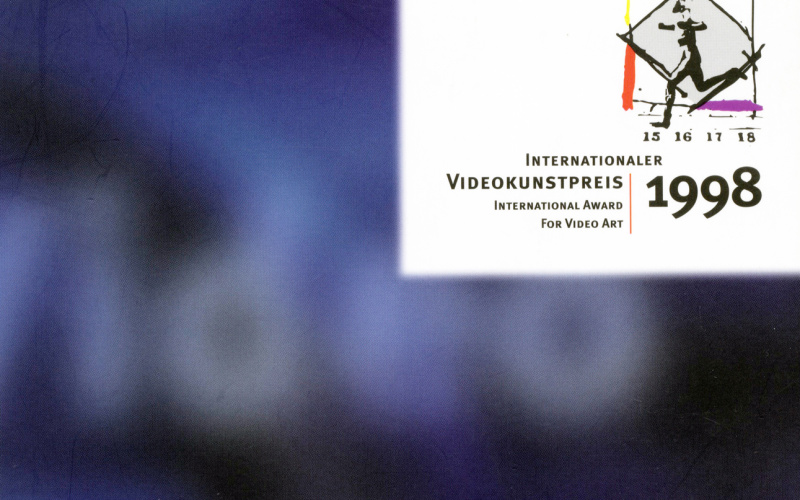 Cover der Publikation »Internationaler Videokunstpreis 1998 / International Award for Video Art 1998«