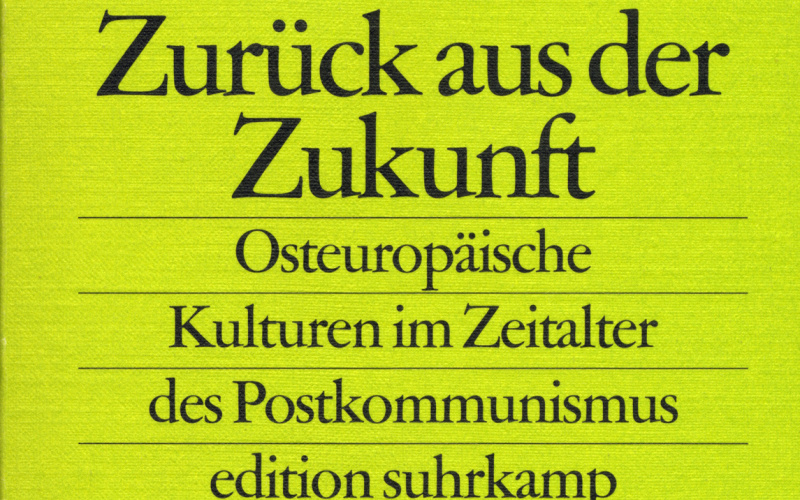 Cover der Publikation »Zurück aus der Zukunft«