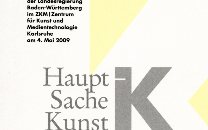 Cover der Publikation »Haupt Sache Kunst«