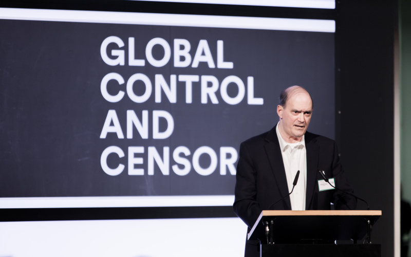 Man at the lectern