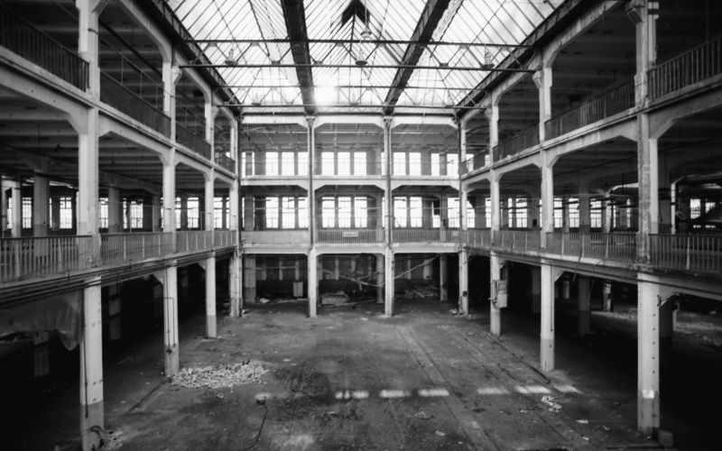 An empty atrium