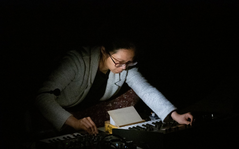 Lam Lai at a performance