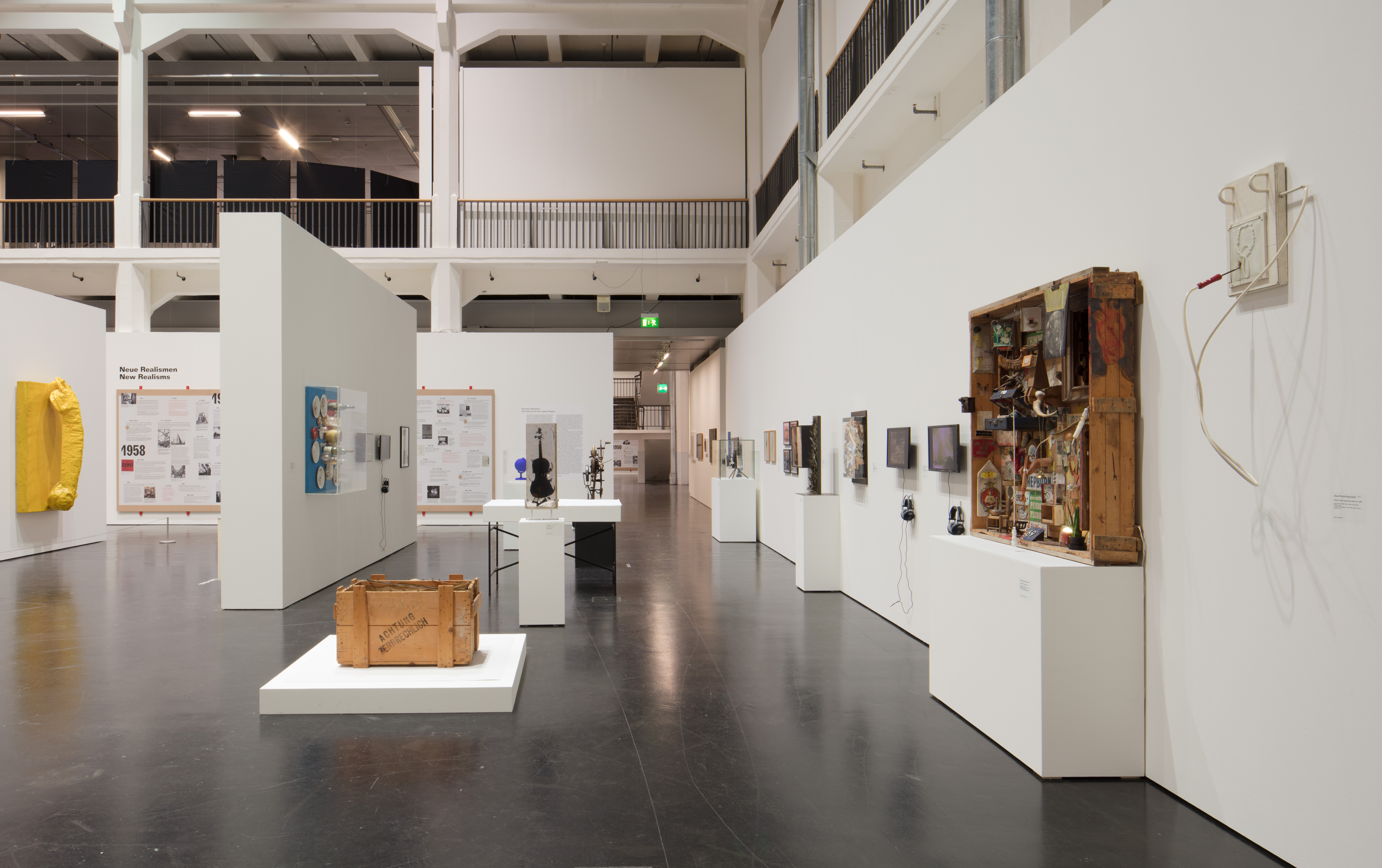 View of the exhibition »Kunst in Europa 1945–1968«.