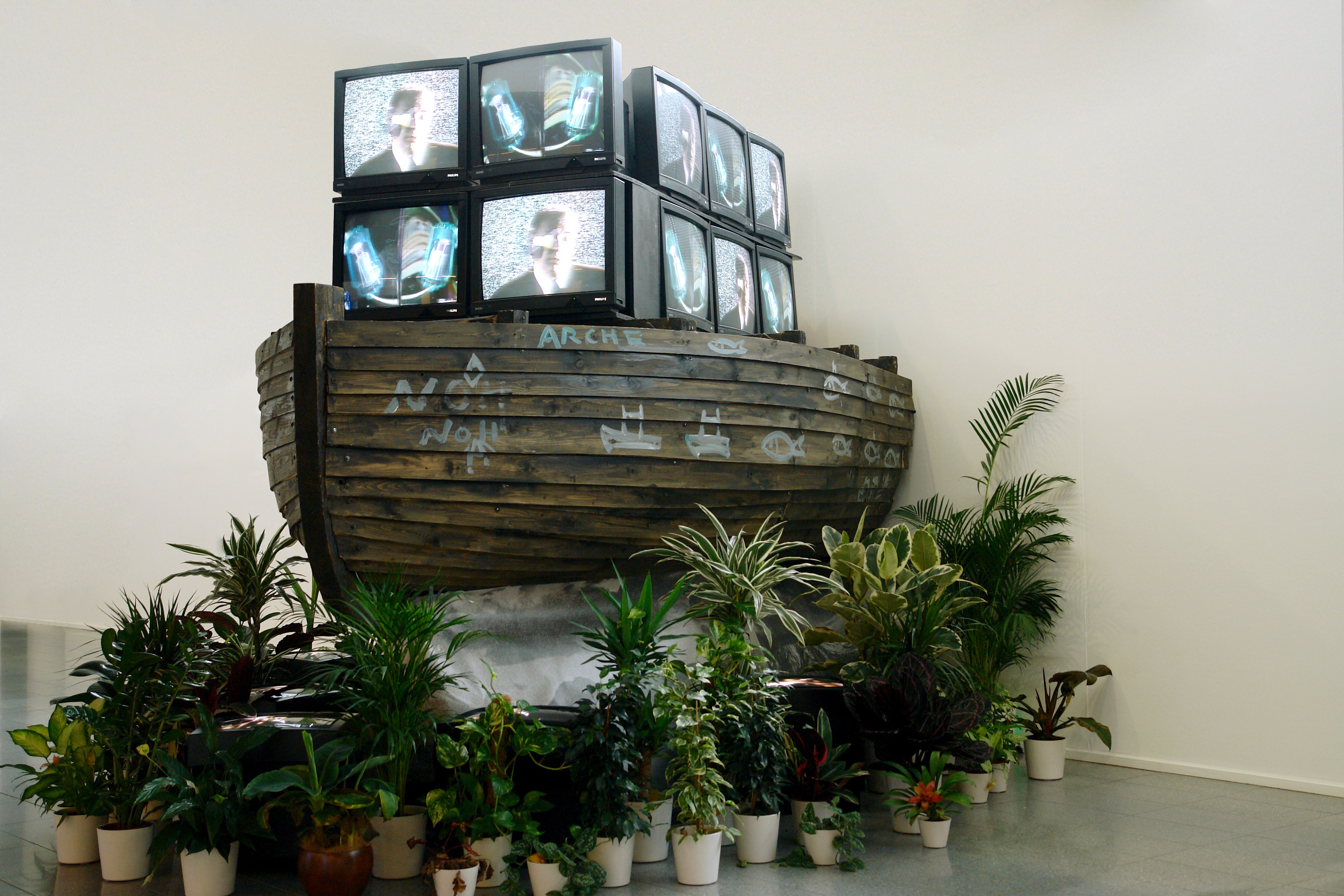 Nam June Paik, »Arche Noah«, 1989, ZKM | Karlsruhe 