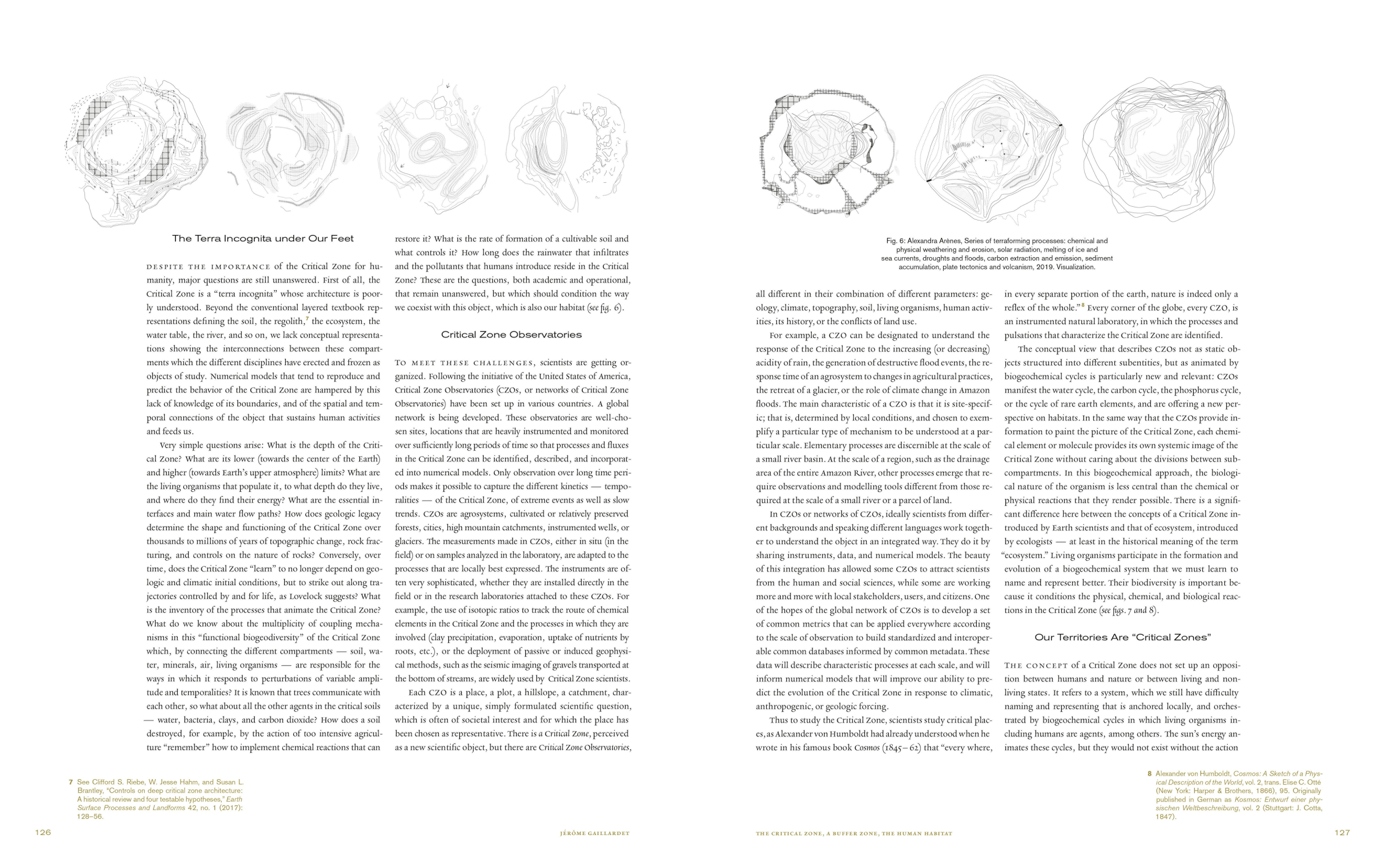 Side view of the publication "Critical Zones"