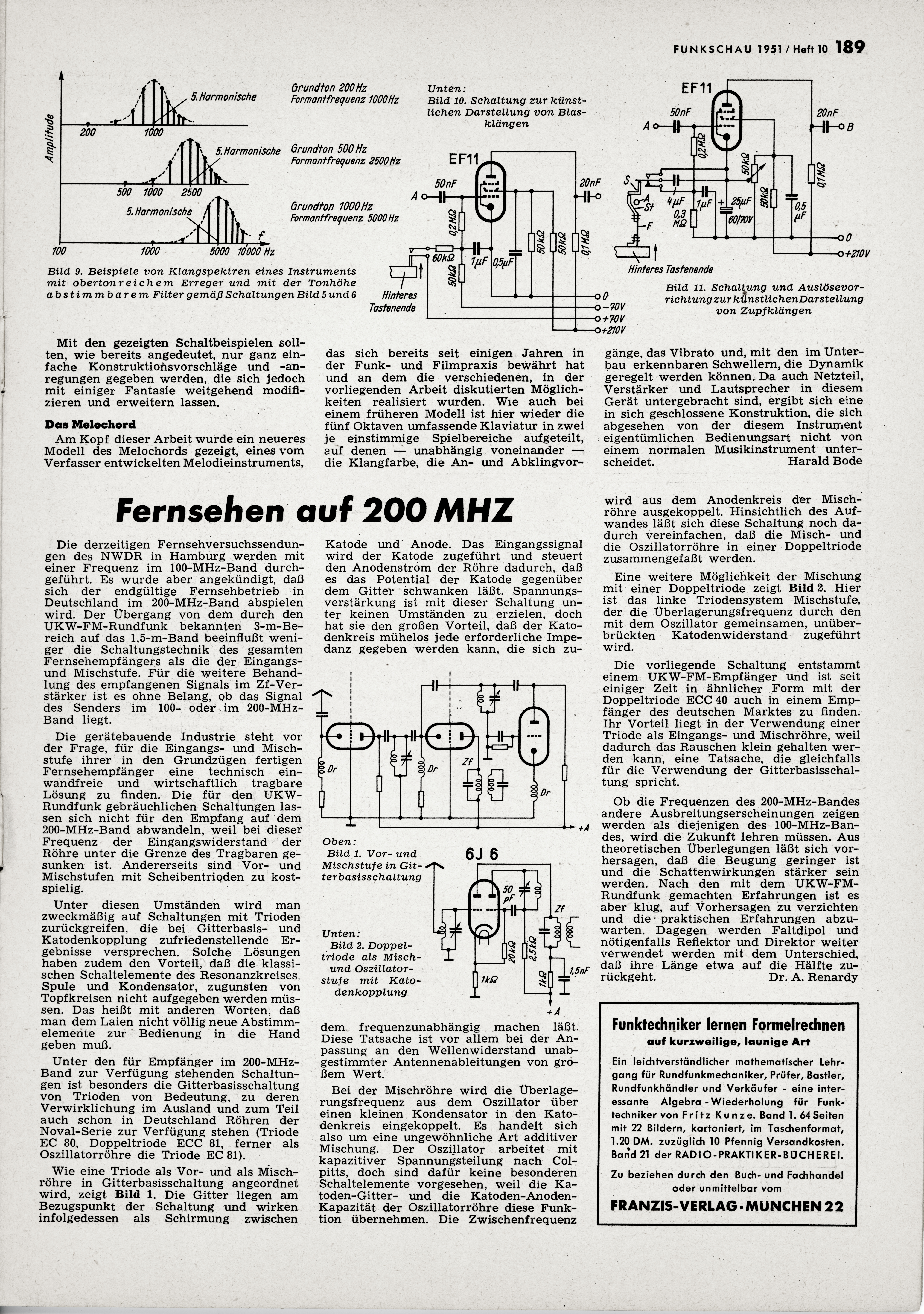 Harald Bode: »Grundsätzliches zum Bau von elektrischen Meßinstrumenten« (1951)