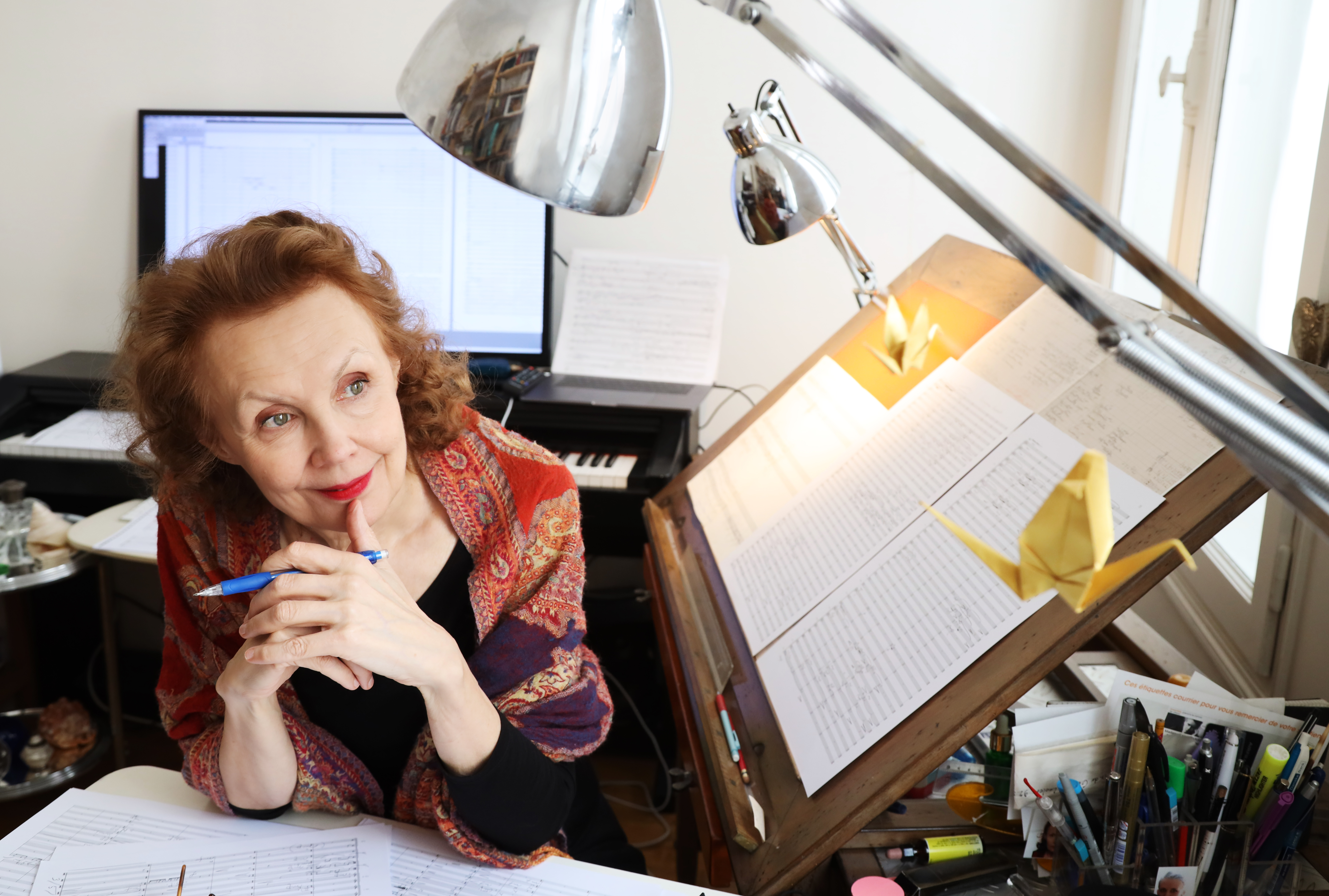 Porträt von Kaija Saariaho