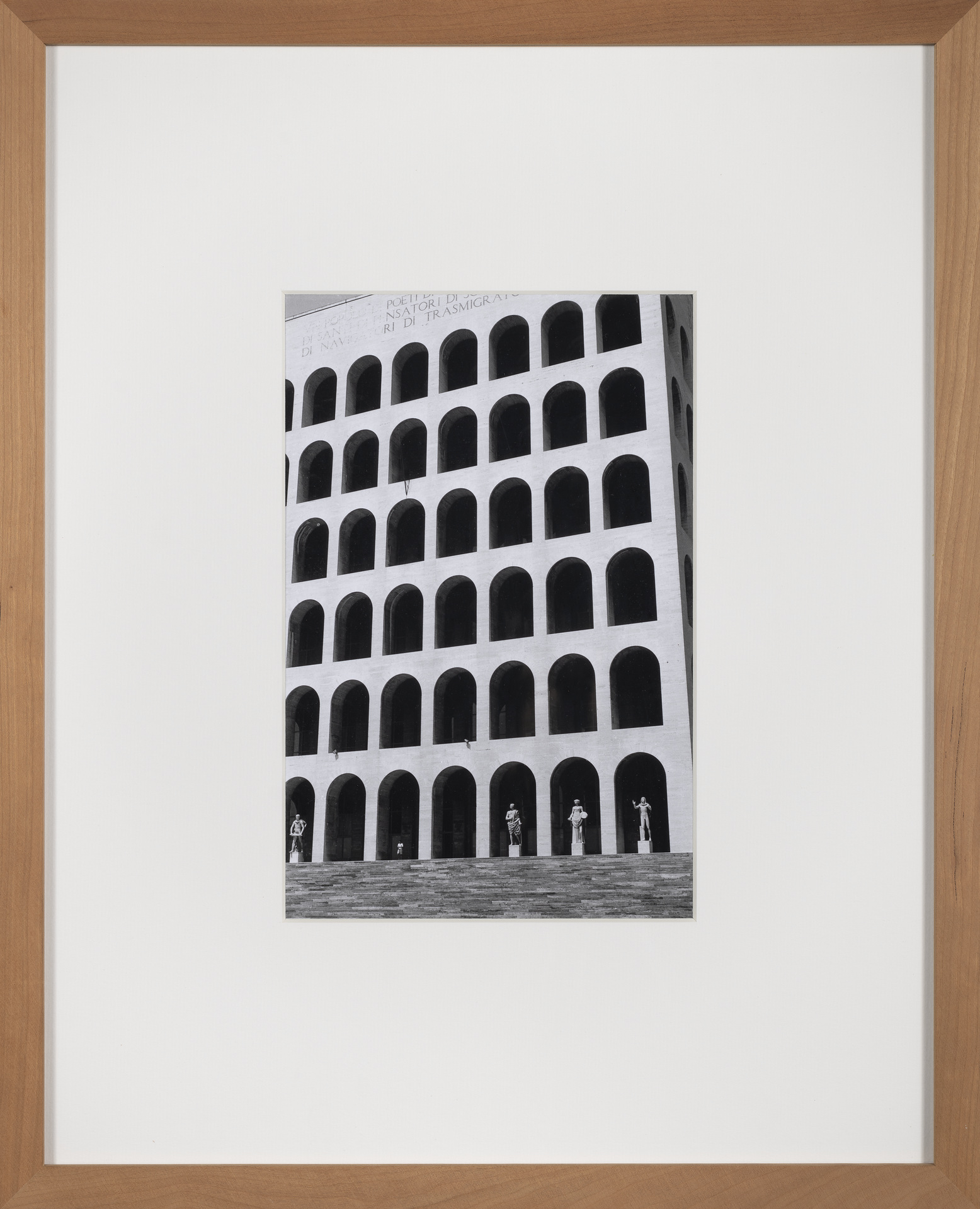 ROM. PALAZZO DELLA CIVILTÀ ITALIANA, ESPOSIZIONE UNIVERSALE, 1942, ERNESTO B. LA PADULA, GIOVANNI GUERRINI, MARIO ROMANO