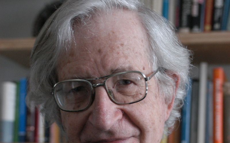 Portrait von Noam Chomsky